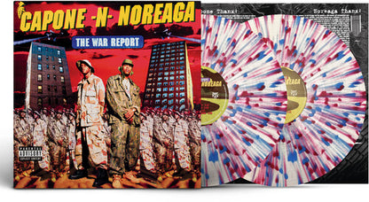 The War Report (Clear Vinyl with Red & Blue Splatter Vinyl) [Explicit Content] (2 LP)
