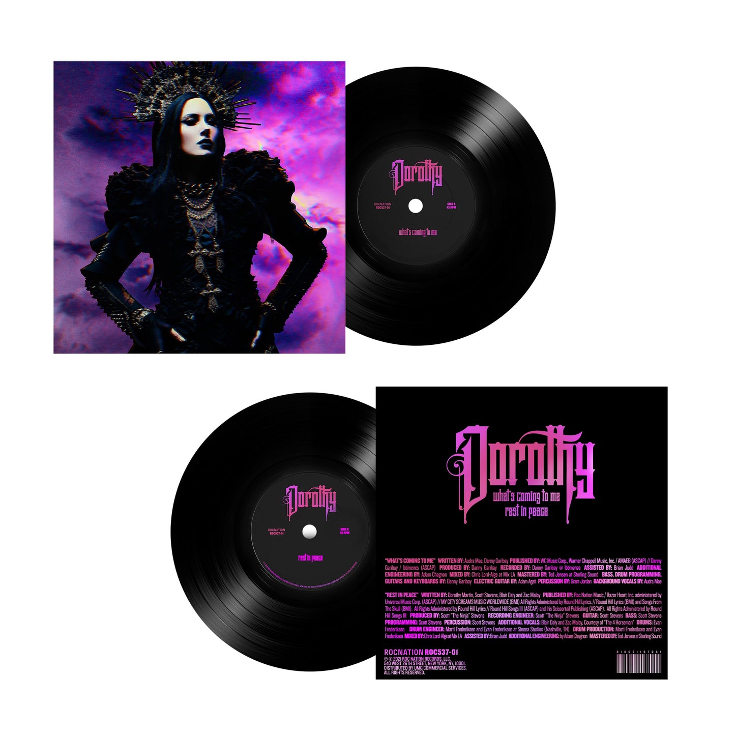 DOROTHY What's Coming To Me/Rest In Peace [7" Single]