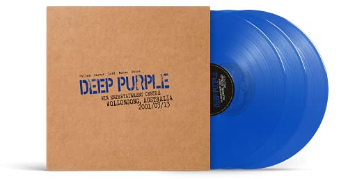 Deep Purple Live In Wollongong 2001 (Limited Edition, Transparent Blue Vinyl) (3 Lp's)