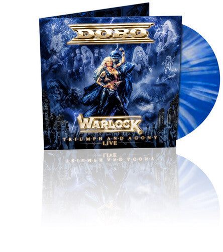 Warlock - Triumph & Agony Live (Marble Blue & White Vinyl)