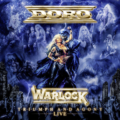 Warlock - Triumph & Agony Live (Marbled Black & White Vinyl)