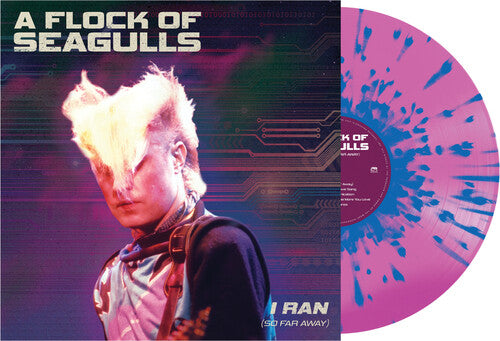 Flock of Seagulls I Ran (So Far Away) (Pink & Blue Splatter Vinyl)