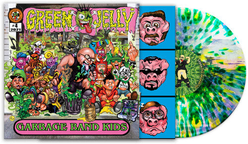 Green Jelly Garbage Band Kids (Limited Edition, Green & Yellow Splatter Vinyl)