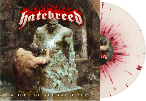Weight of the False Self (Bone w/ Blood Splatter) (White, Red)