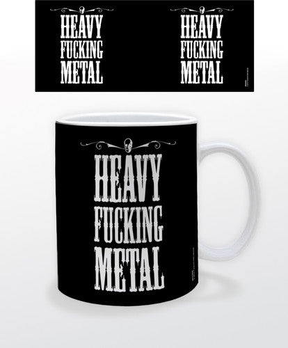 Heavy Fucking Metal Heavy F***ing Metal Back 11oz Mug