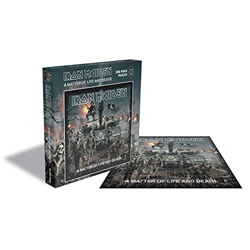 IRON MAIDEN A MATTER OF LIFE AND DEATH (500 PIECE JIGSAW PUZZLE)