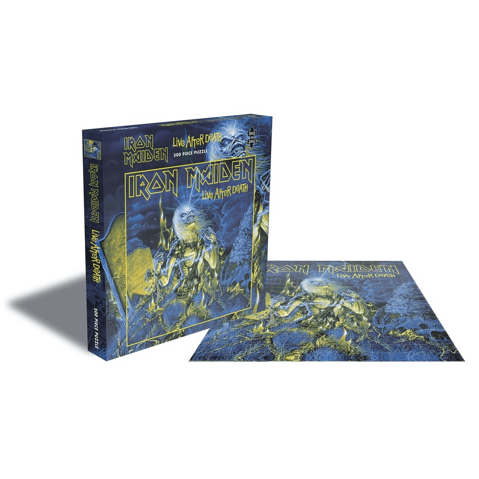 Iron Maiden Live After Death (500 Piece Jigsaw Puzzle)