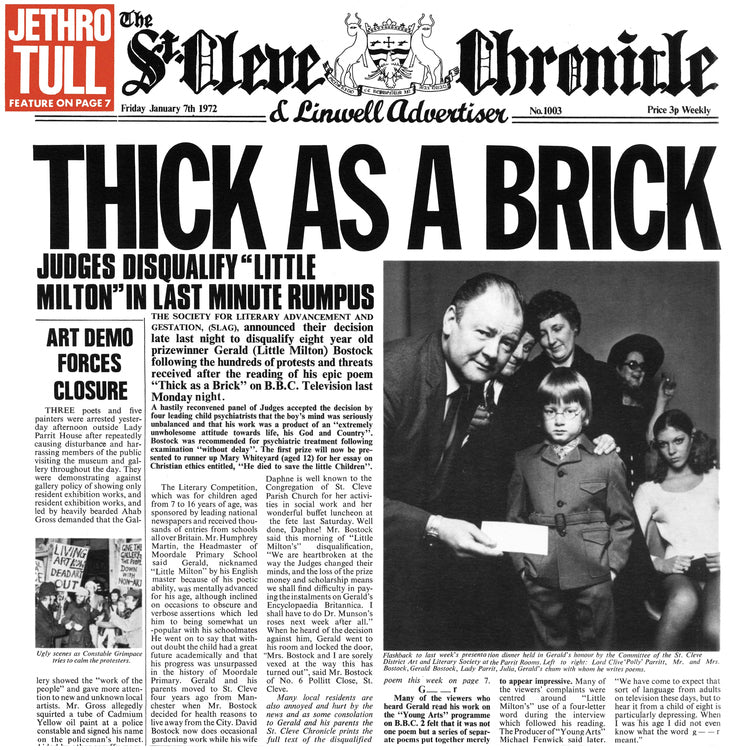 | Thick As A Brick: 50th Anniversary Edition (LP)
