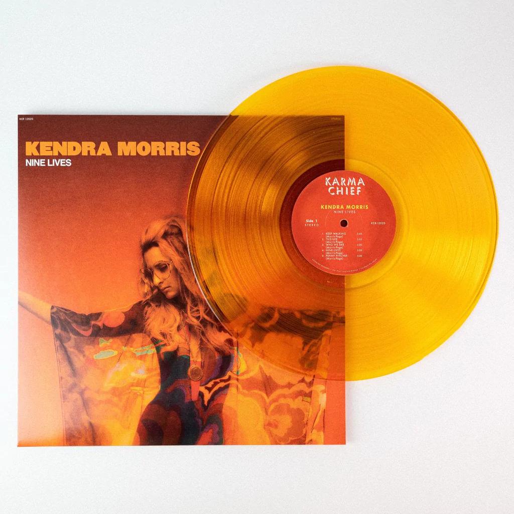 Nine Lives (Clear Vinyl, Orange)