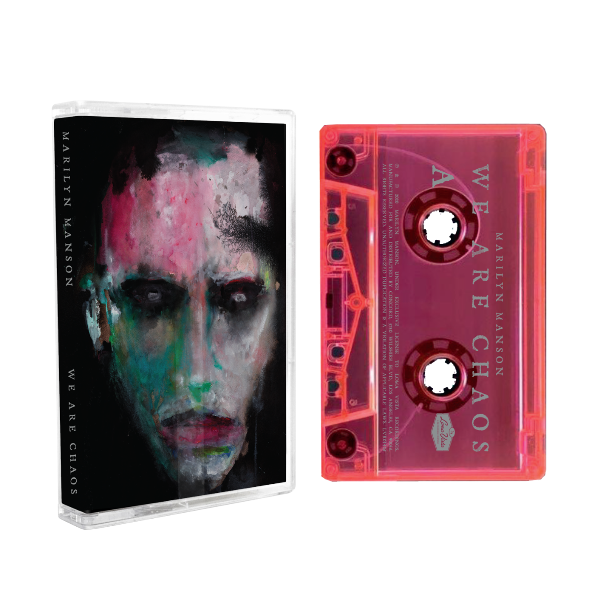 WE ARE CHAOS [Fluorescent Pink Cassette]