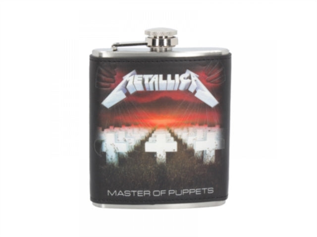 Metallica Master Of Puppets Hip Flask