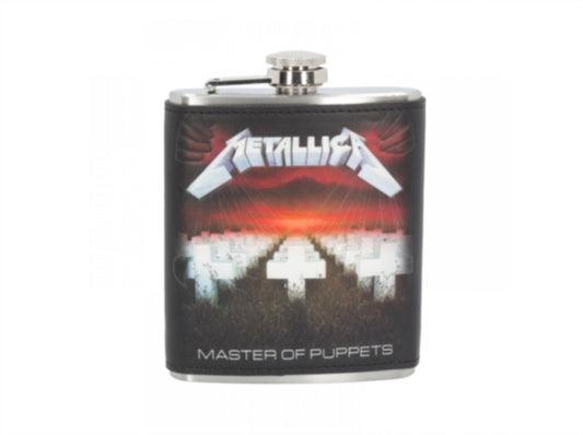 Metallica Master Of Puppets Hip Flask