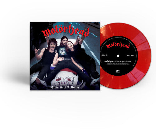 Motörhead Train Kept A-Rollin' (Colored Vinyl, Red, Limited Edition) (7" Single)