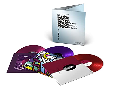 Architecture & Morality - The Singles [Magenta/Purple/Red 3 12" LPs]