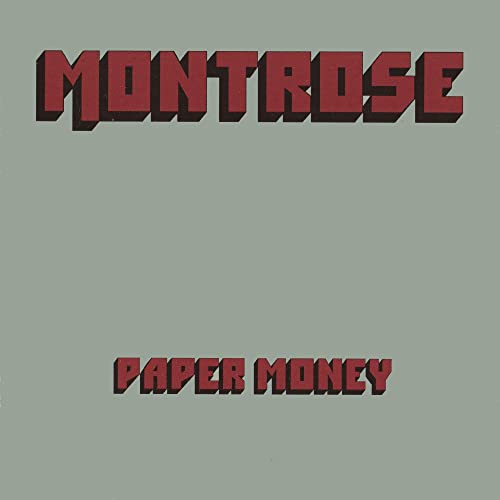 Paper Money (Translucent Red Vinyl/Limited Edition Montrose