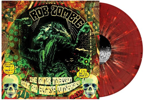 The Lunar Injection Kool Aid Eclipse Conspiracy (Red w/ Black & White Splatter)