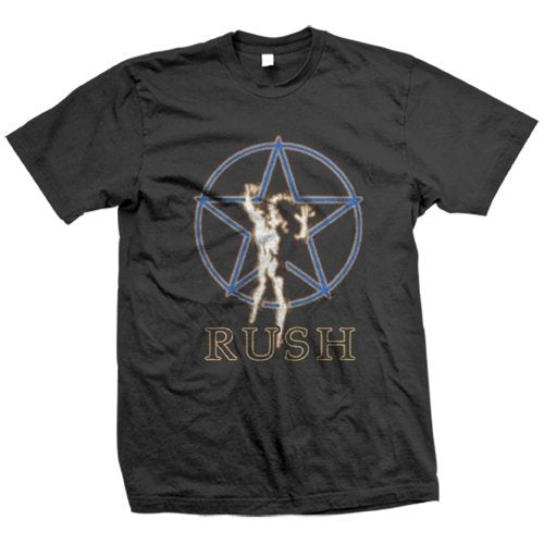 Rush Men'S Rush Starman Glow T-Shirt, Black, Medium