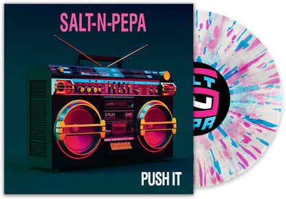 Salt-N-Pepa Push It (Colored Vinyl, Blue, Pink, White, Limited Edition)