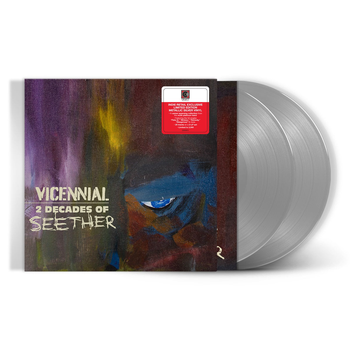 Vicennial - 2 Decades Of Seether (Limited Edition, Gatefold LP Jacket, Colored Vinyl, Indie Exclusive, Smoke) (2 Lp's)
