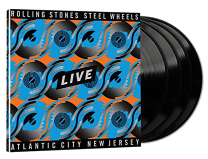 Steel Wheels Live: Atlantic City New Jersey (Black 180 Gram Vinyl) [Import] (4 Lp's)