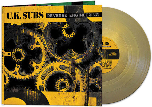 U.K. Subs Reverse Engineering (Colored Vinyl, Gold)