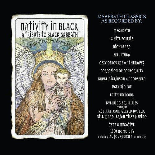 Nativity In Black: Tribute To Black Sabbath (Various Artists) (Gatefold LP Jacket, Black Vinyl)