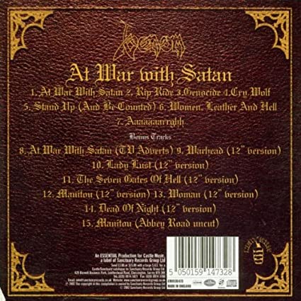 At War with Satan [Import]