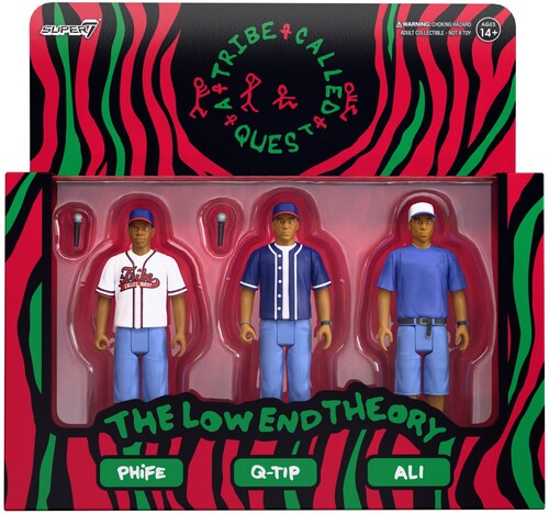 A Tribe Called Quest - ReAction Figures Wv2 - The Low End Theory (3-Pack) (Action Figure, Collectible)