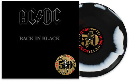 Back In Black: 50th Anniversary (Limited Edition, Black & White Marble Colored Vinyl)
