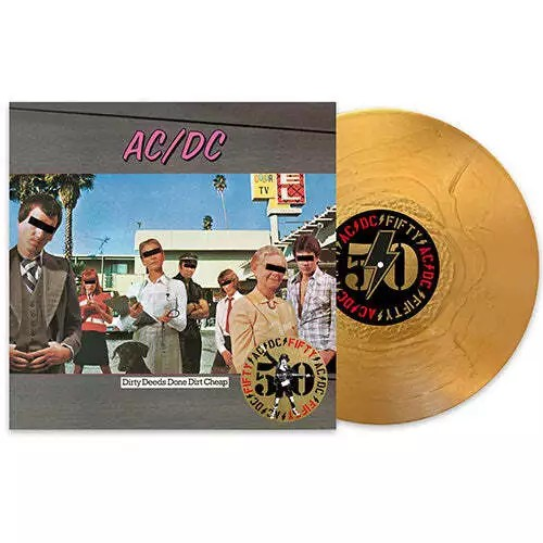 Dirty Deeds Done Dirt Cheap (50th Anniversary Edition, Gold Color Vinyl) [Import]