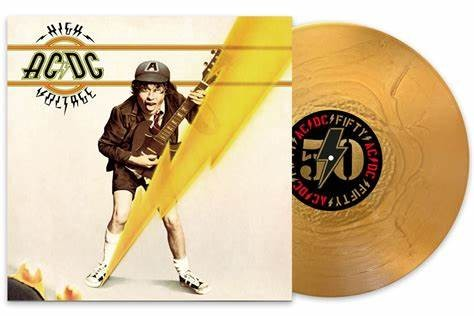 High Voltage (50th Anniversary Edition, Gold Color Vinyl)