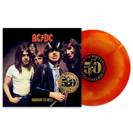 Highway To Hell: 50th Anniversary (Limited Edition, Hellfire Marble Colored Vinyl)
