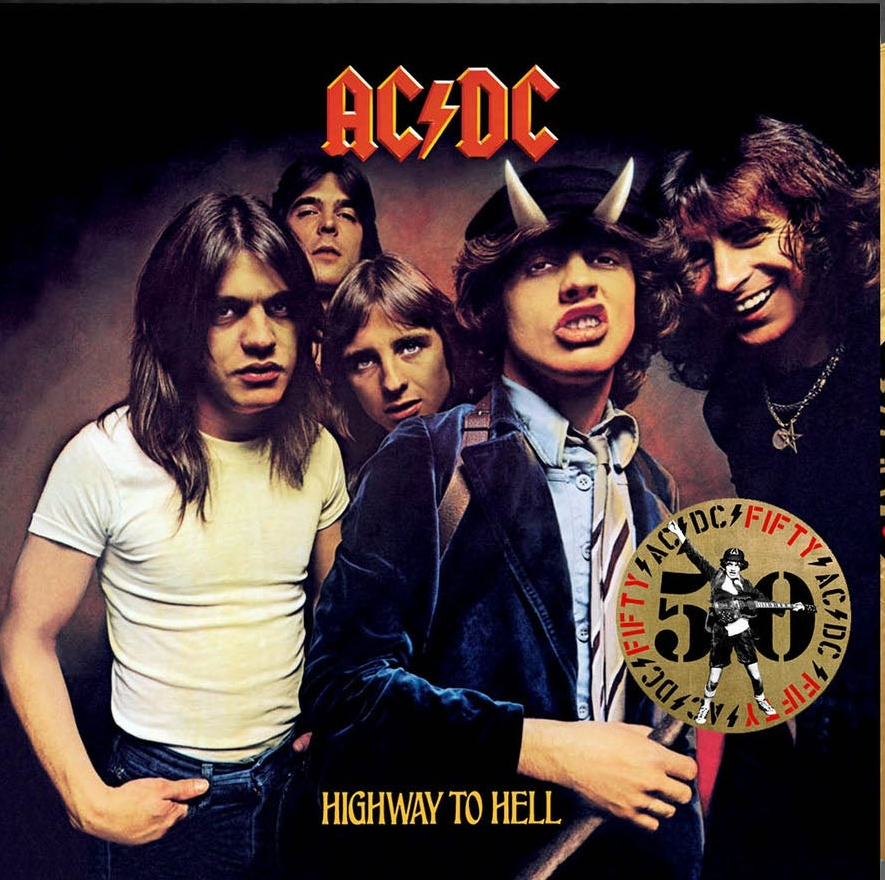 Highway To Hell: 50th Anniversary (Limited Edition, Hellfire Marble Colored Vinyl)