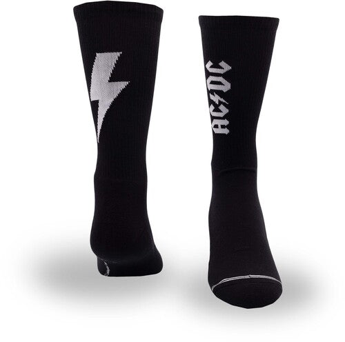 Perri's - AC/DC - Lightning Strikes - Crew Socks