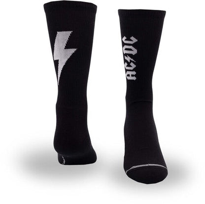 Perri's - AC/DC - Lightning Strikes - Crew Socks