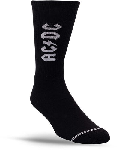 Perri's - AC/DC - Lightning Strikes - Crew Socks