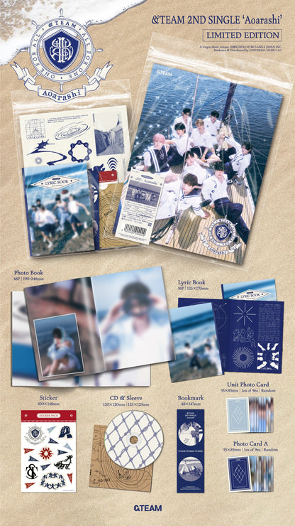 &TEAM | Aoarashi (Limited Edition CD)