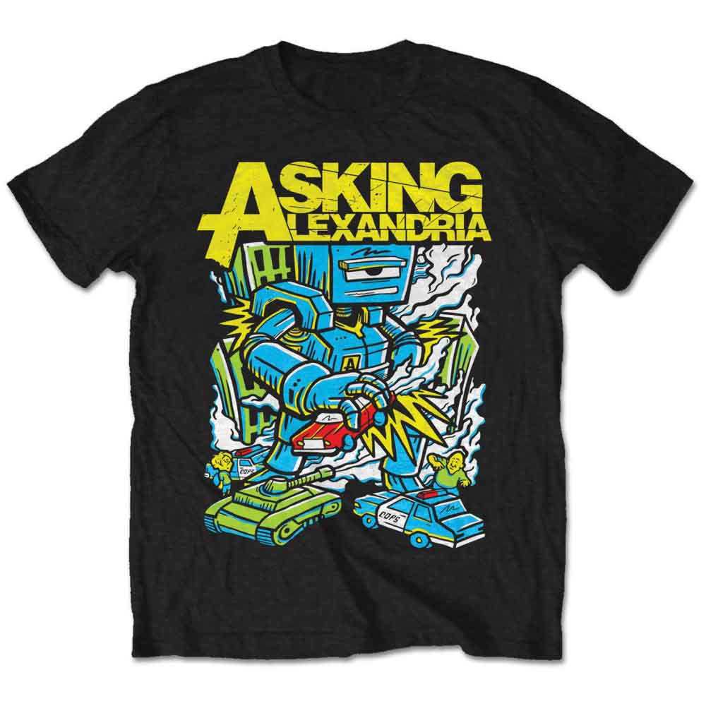 Asking Alexandria Killer Robot Black