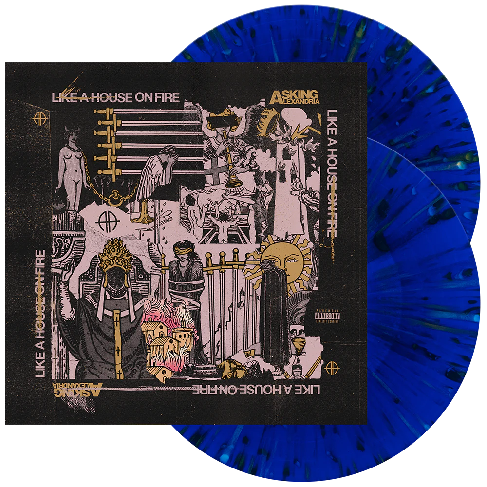 Like A House On Fire (Indie Exclusive, Clear Vinyl, Royal Blue, Pink, Gold) (2 Lp's)