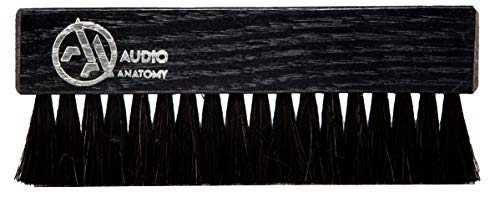 OAK WOOD BRUSH BLACK WITH ANTISTATIC GOAT AND NYLON FIBER - DELUXE (DRY & WET CLEANING)