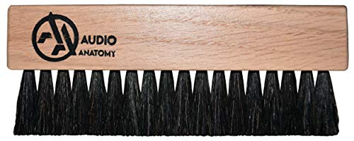 OAK WOOD BRUSH NATURAL WITH ANTISTATIC GOAT AND NYLON FIBER - DELUXE (DRY & WET CLEANING)