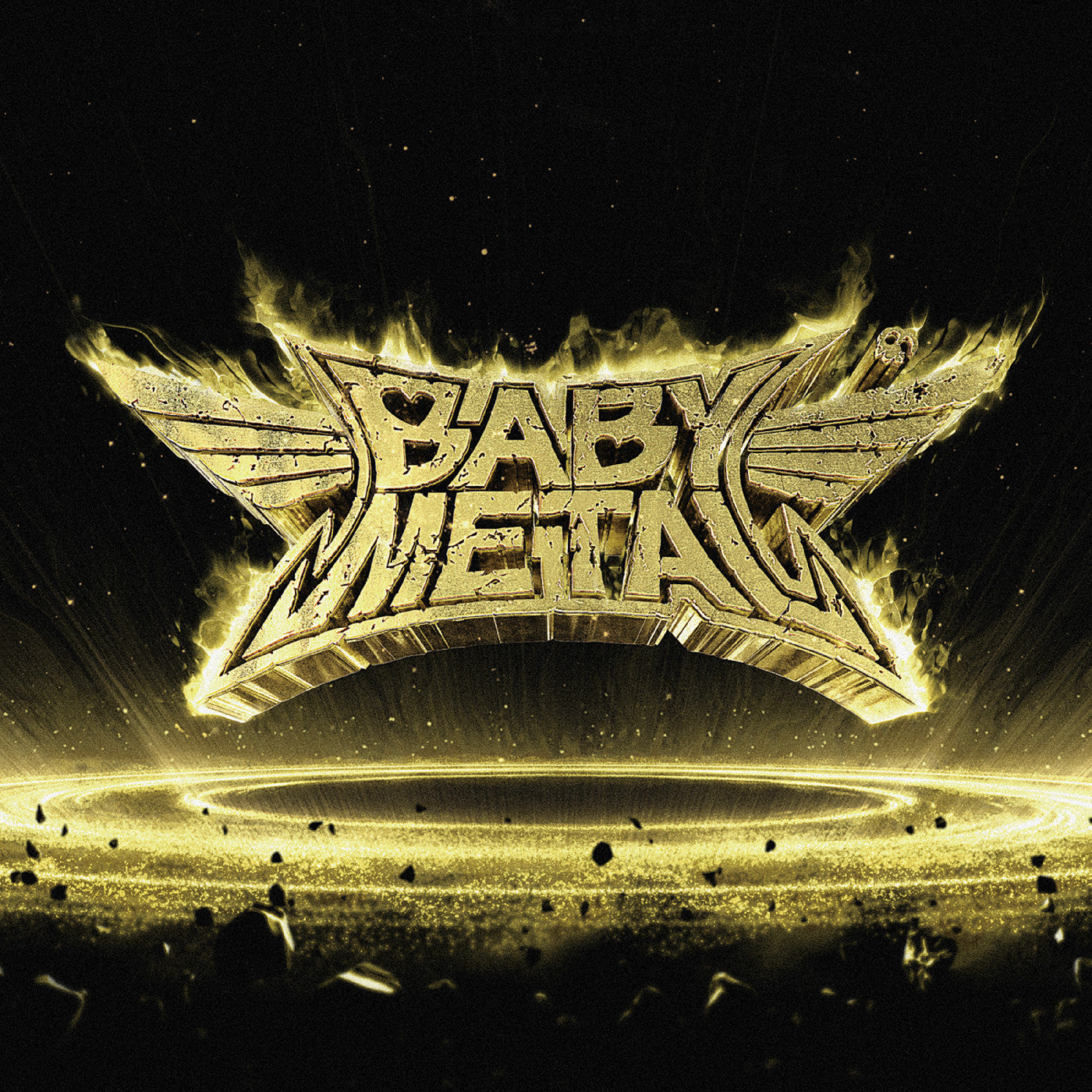 Metal Resistance (Gold & Black Splatter Vinyl)