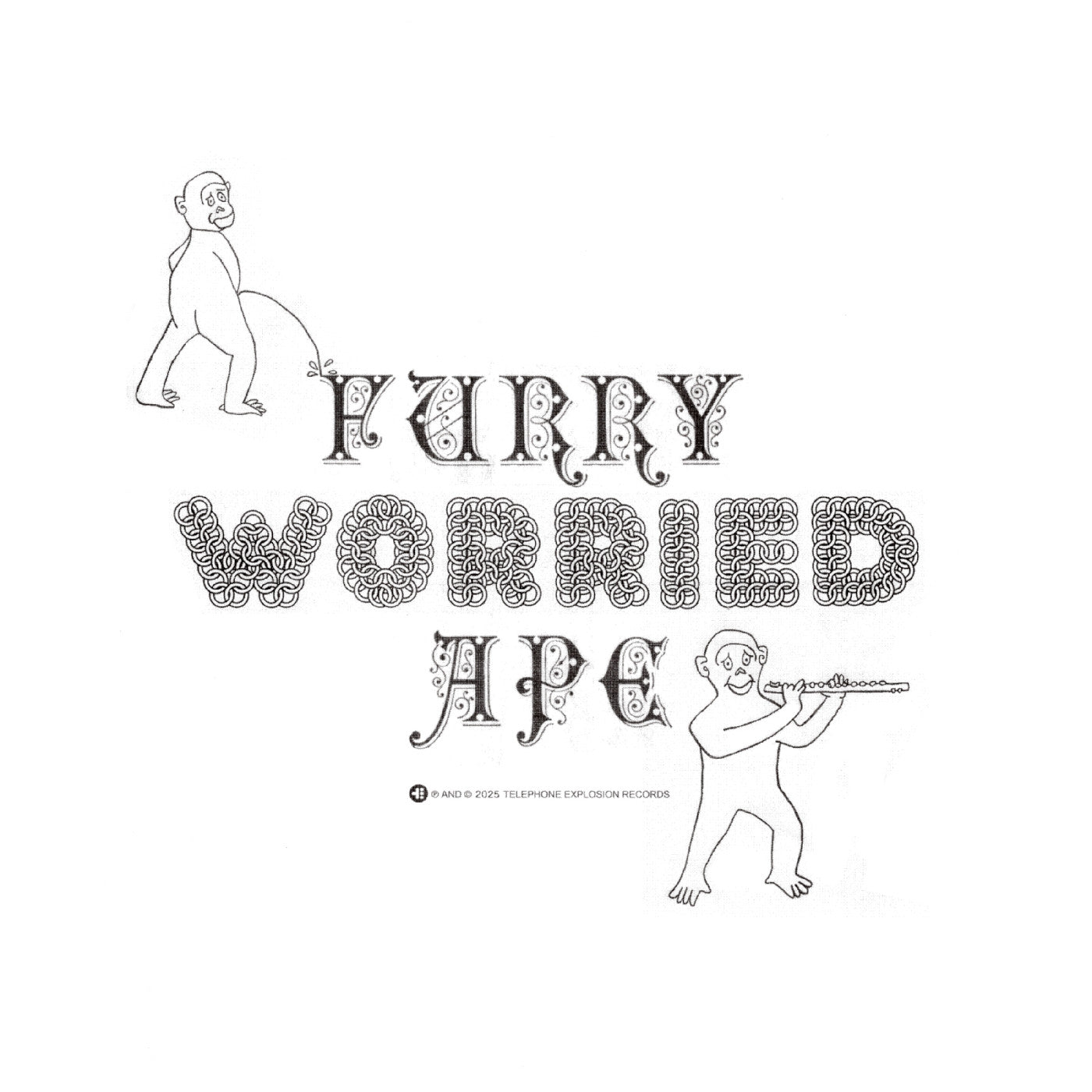 Furry Worried Ape (Midi Green Vinyl)