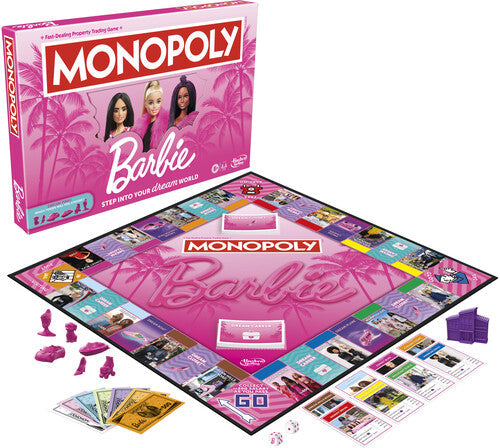 Monopoly: Barbie Edition - Board Game (Table Top Game)