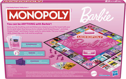Monopoly: Barbie Edition - Board Game (Table Top Game)
