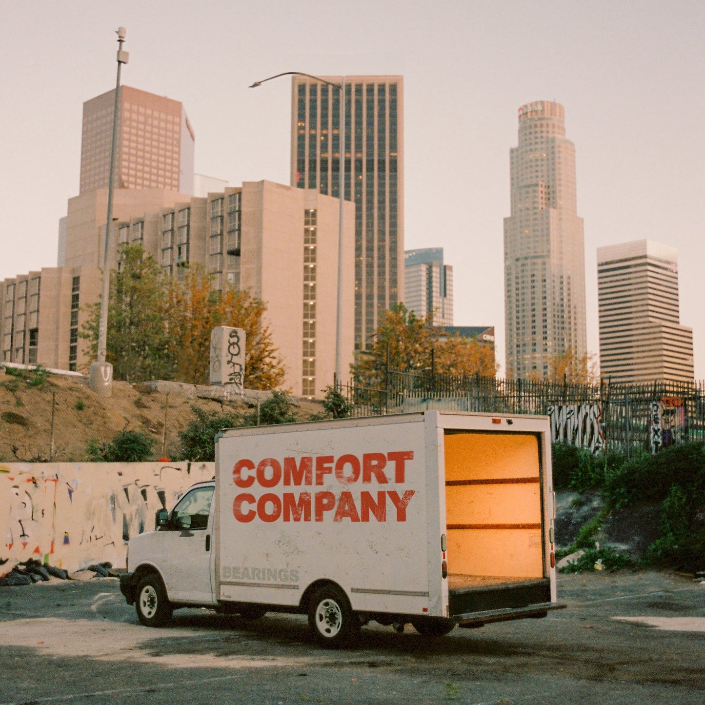 Comfort Company (Indie Exclusive) [Baby Pink / Red W/ White Splatter Vinyl]