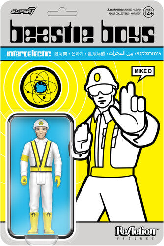 Super7 - Beastie Boys - ReAction Figures Wv4 - Mike D (Intergalactic Crossing Guard) (Collectible, Action Figure)