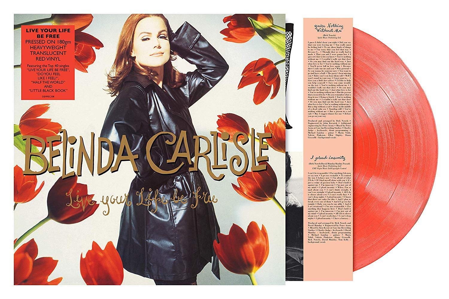 Live Your Life Be Free (Limited Edition, 180 Gram Translucent Red Colored Vinyl) [Import]