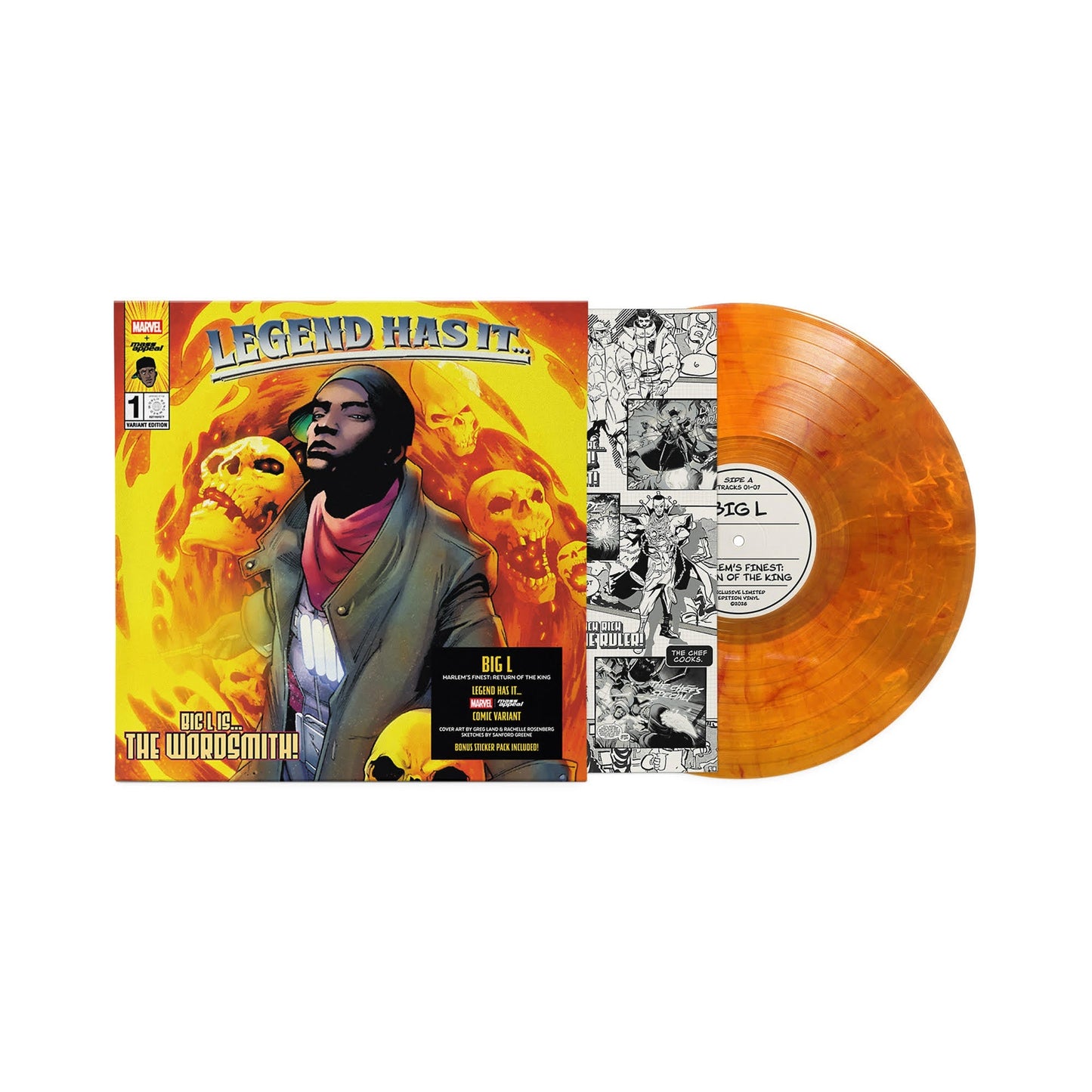 Harlem'S Finest: Return Of The King [Orange Marble]