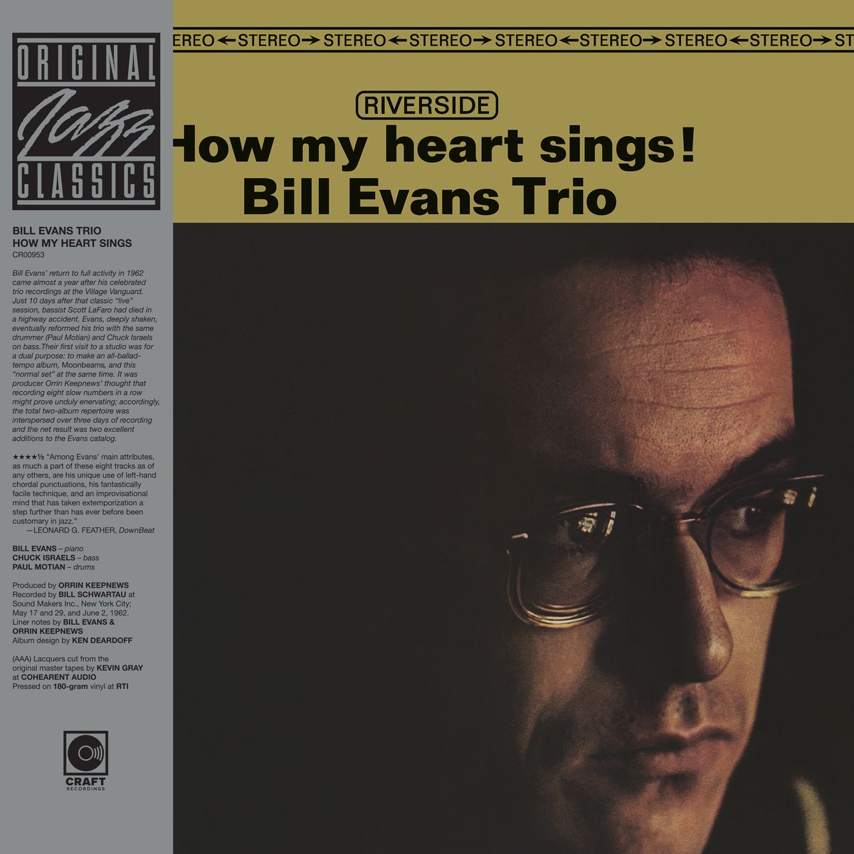 How My Heart Sings (Original Jazz Classics Series) (180G) [LP]